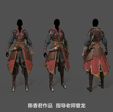 游戲動漫設(shè)計學(xué)生作品